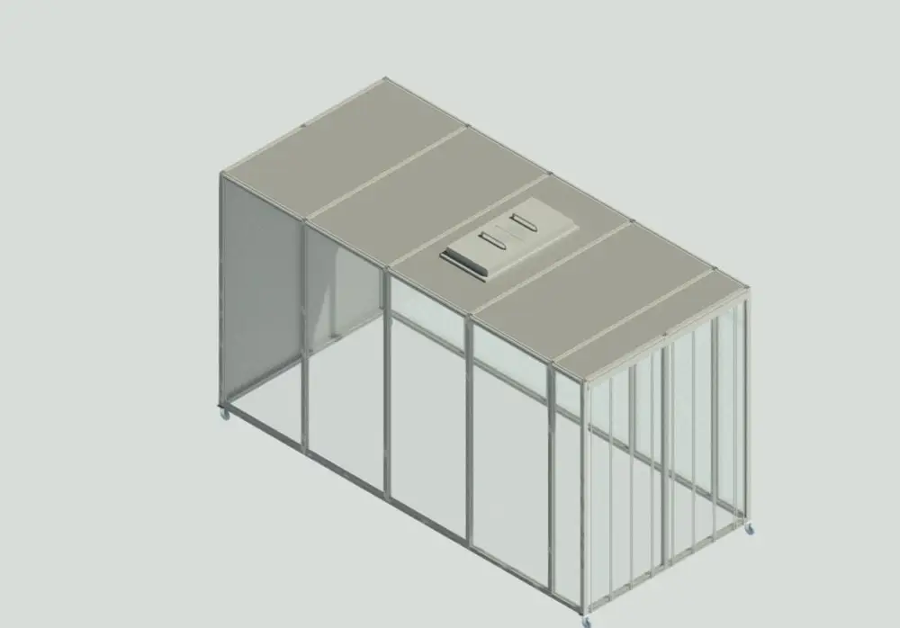 Especificaciones técnicas del proyecto Clean Booth Malaysia