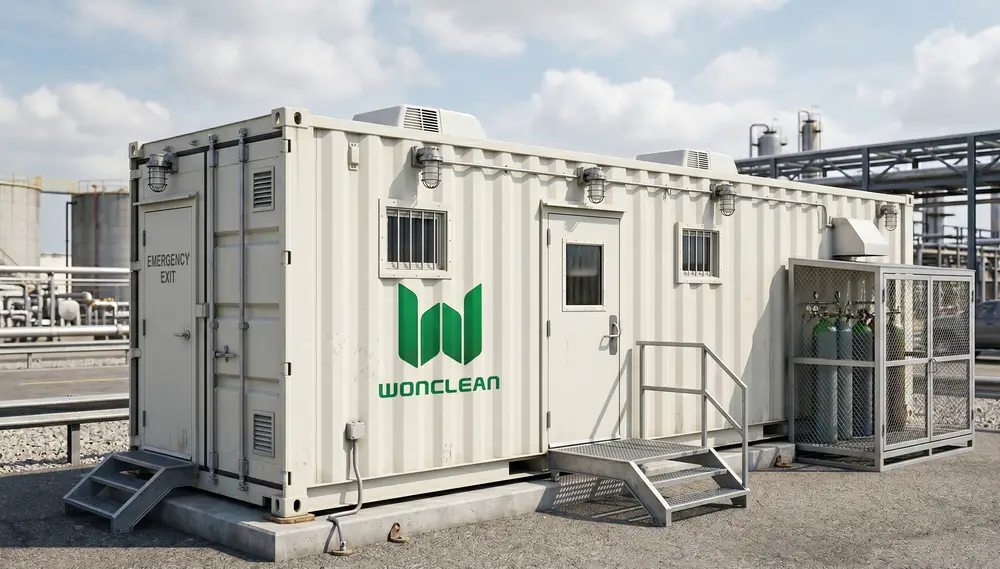 Proyecto de Sala Limpia Móvil Containerizada de los Emiratos Árabes Unidos
