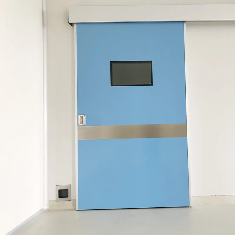 Puerta corredera de sala limpia