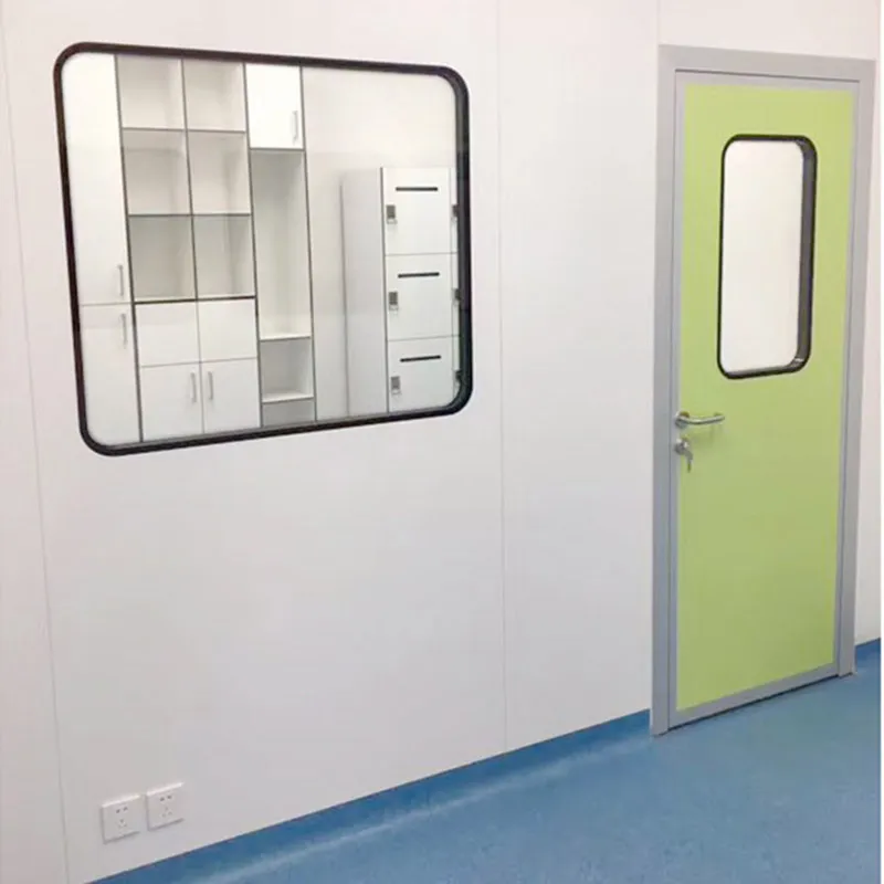 Puerta HPL de sala limpia