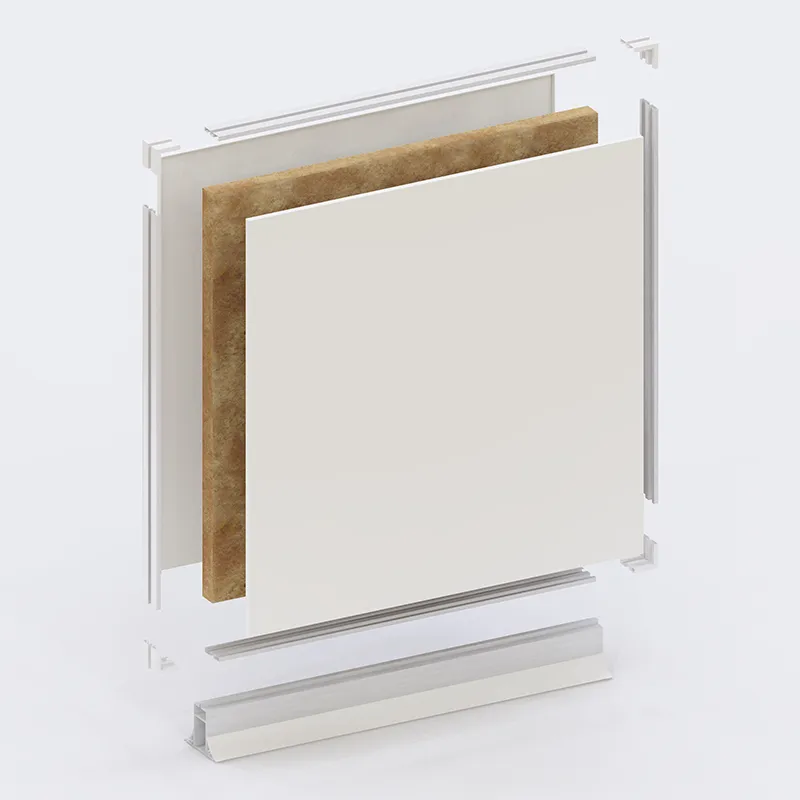 Installation of clean room sandwich panels in a modular cleanroom ceiling system