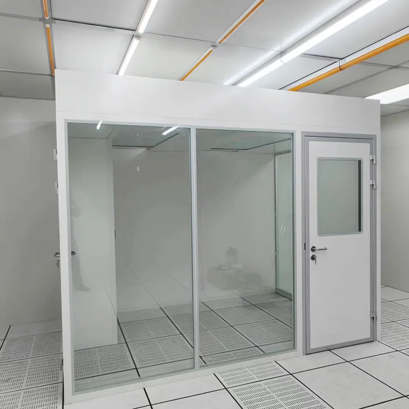 Prefabricated laboratory installed in Spainn semiconductor facility
